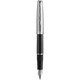 Ручка перьевая Waterman EMBLEME Black CT FP F 13 500 фото
