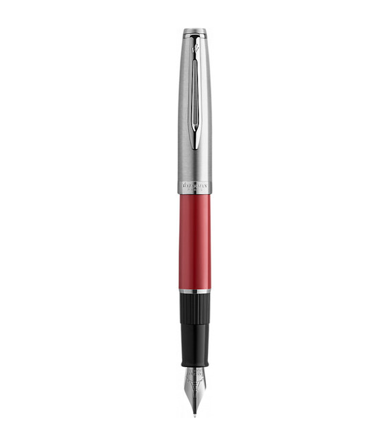 Ручка перьевая Waterman EMBLEME Red CT FP F 13 502 фото, картинка, изображение