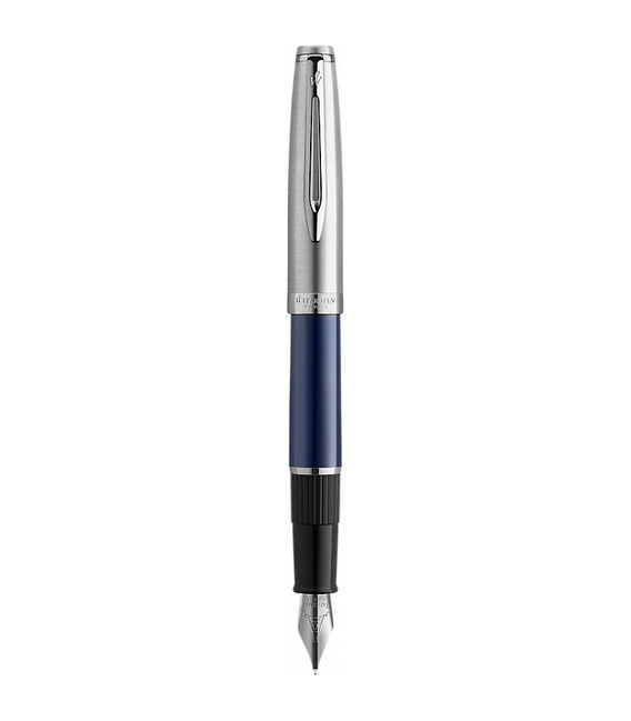 Ручка перьевая Waterman EMBLEME Blue CT FP F 13 501 фото, картинка, изображение