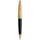 Ручка шариковая Waterman CARENE Essential Black & Gold GT BP 21 204 фото
