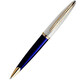 Ручка кулькова Waterman CARENE Deluxe Blue Lacquer/Silver GT BP 21 202 картинка, зображення, фото