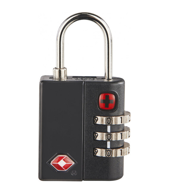 TSA замок для чемодана Wenger TRAVEL ACCESSORIES Black Wt604563 фото, картинка, изображение