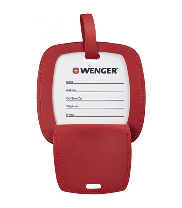 Бирка для чемоданов Wenger TRAVEL ACCESSORIES Red Wt604541 фото, картинка, изображение