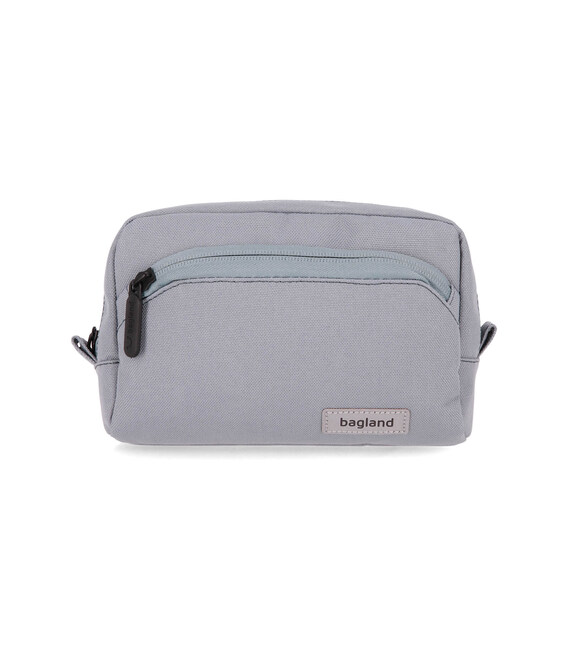 Косметичка Bagland Urban 2 л. cірий (00717662) фото, картинка, изображение