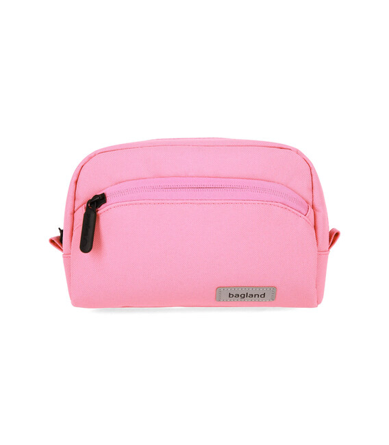 Косметичка Bagland Urban 2 л. рожевий (00717662) фото, картинка, изображение