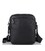 Чоловіча шкіряна сумка через плече чорна Tiding Bag SM8-9686-4A картинка, зображення, фото