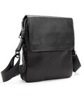 Кожаный мессенджер с клапаном на два отдела Tiding Bag M56-3508A фото, картинка, изображение