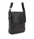 Кожаный мессенджер с клапаном на два отдела Tiding Bag M56-3508A фото, картинка, изображение