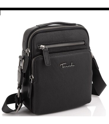 Мужская кожаная сумка через плечо с ручкой Tavinchi TV2605-2A фото, картинка, изображение