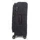 Набір валіз Airtex 616 Worldline 3 в 1 чорний - картинка, зображення, фото валізи