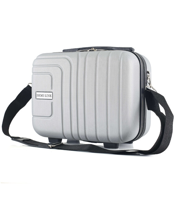 Бьюті-кейс Semi Line 18L Light Grey (T5762-1) картинка, зображення, фото