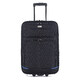 Валіза Semi Line 20" (S) Black/Blue Lines (T5753-1) - картинка, зображення, фото