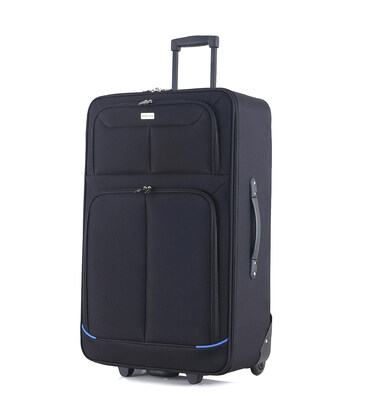 Валіза Semi Line 28" (L) Black/Blue Lines (T5753-3) картинка, зображення, фото