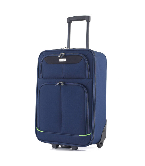 Валіза Semi Line 20" (S) Blue/Green Lines (T5755-1) фото, картинка, изображение