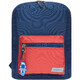 Рюкзак Bagland Молодіжний mini 8 л. синій/червоний (0050866) фото