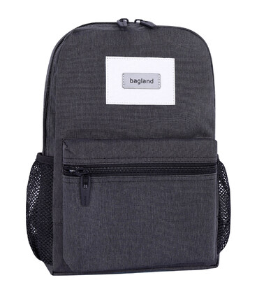 Рюкзак Bagland Молодіжний mini 8 л. Темно сірий (0050869) картинка, зображення, фото