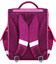 Рюкзак шкільний каркасний з ліхтариками Bagland Успіх 12 л. малиновий 389 (00551703) картинка, зображення, фото