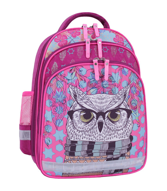 Рюкзак шкільний Bagland Mouse 143 малиновий 514 (0051370) фото, картинка, изображение