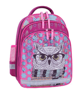 Рюкзак шкільний Bagland Mouse 143 малиновий 514 (0051370) картинка, зображення, фото