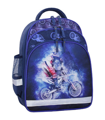 Рюкзак шкільний Bagland Mouse 225 синій 507 (0051370) картинка, зображення, фото