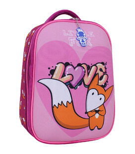 Рюкзак Bagland Turtle 17 л. малиновий 1035 (0013470) картинка, зображення, фото