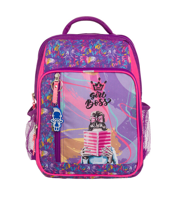 Рюкзак шкільний Bagland Школяр 8 л. фіолетовий 1080 (0012870) фото, картинка, изображение