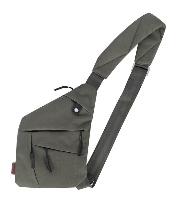 Сумка-месенджер Bagland Triangle 3 л. хакі (0021066) фото, картинка, изображение