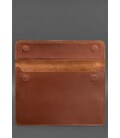 Кожаный чехол-конверт на магнитах для MacBook Pro 16" Светло-коричневый Crazy Horse фото, картинка, изображение