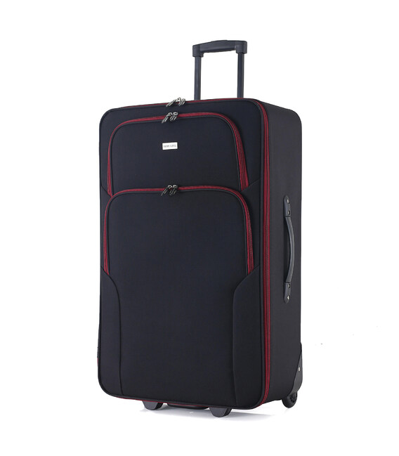 Валіза Semi Line 28" (L) Black/Red Lines (T5680-3) фото, картинка, изображение