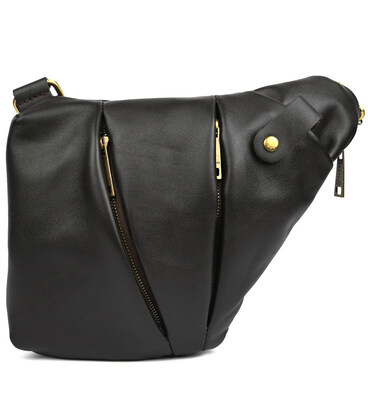 Чоловіча сумка-слінг через плече для лівші TARWA GC-6405-3md коричнева картинка, зображення, фото