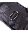 Невелика слінг сумка для чоловіків з натуральної шкіри Vintage sale_15105 Чорний картинка, зображення, фото