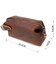 Чоловіча барсетка у вінтажному стилі з натуральної шкіри Vintage sale_15109 Коричневий картинка, зображення, фото