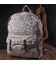 Літній жіночий рюкзак з якісного текстилю Vintage sale_15077 Молочний картинка, зображення, фото