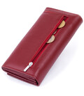 Кошелек на магнитах с клапаном женский ST Leather 19244 Бордовый фото, картинка, изображение