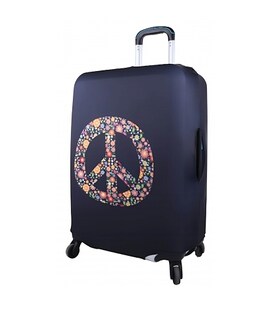 Чехол для чемоданов Snowball большой L Peace фото, картинка, изображение