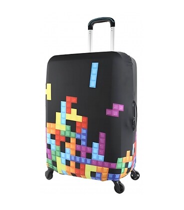 Чохол для валізи Snowball Maxi Tetris картинка, зображення, фото