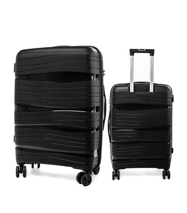 Чемодан RGL PP3 средний M черный фото, картинка, изображение