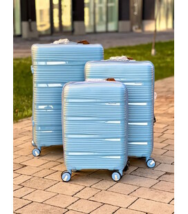 Чемодан RGL PP3 средний M голубой фото, картинка, изображение