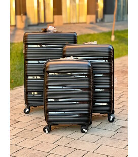 Чемодан RGL PP3 маленький S черный фото, картинка, изображение