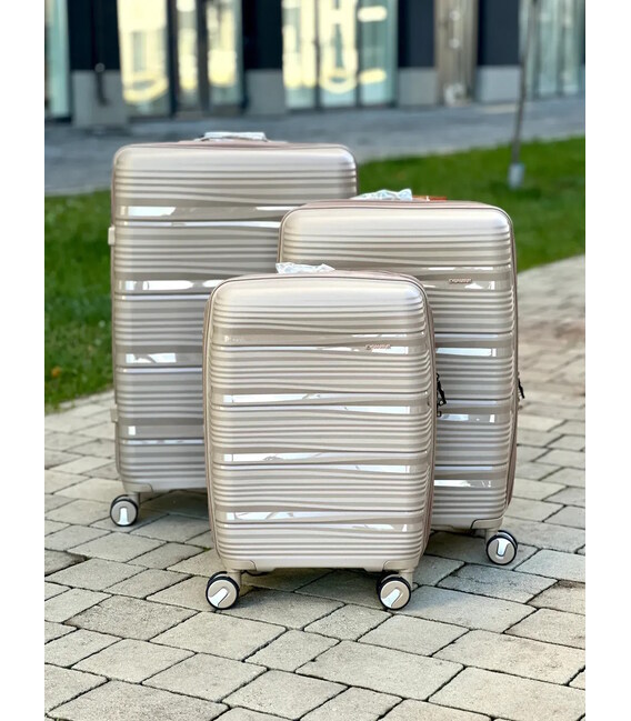 Валіза RGL PP3 маленька S шампань картинка, зображення, фото