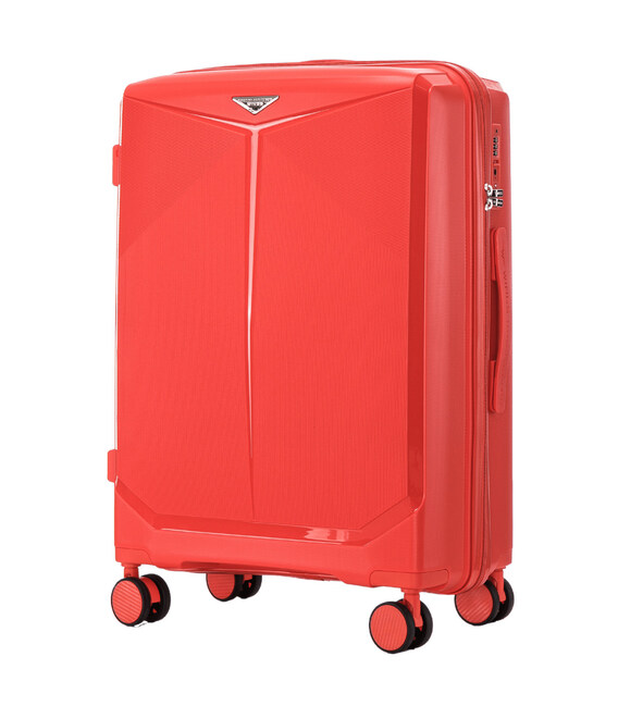 Чемодан Wings CKT01 Midi красный фото, картинка, изображение