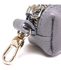 Модная кожаная ключница Shvigel 16543 Серый фото, картинка, изображение