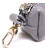 Модна шкіряна ключниця Shvigel 16543 Сірий картинка, зображення, фото