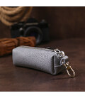 Модна шкіряна ключниця Shvigel 16543 Сірий картинка, зображення, фото
