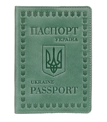 Добротная обложка для паспорта из натуральной кожи SHVIGEL 16134 фото, картинка, изображение