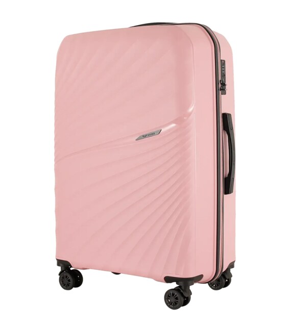 Чемодан Wings DQZ-02 большой L розовый фото, картинка, изображение