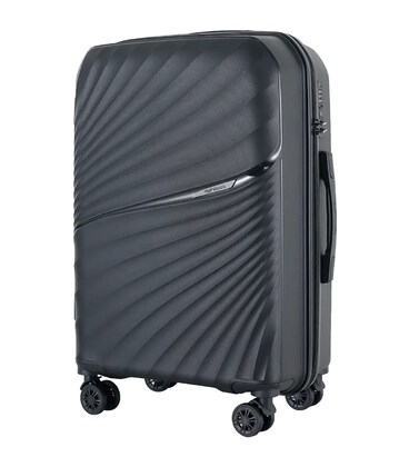 Чемодан Wings DQZ-02 Midi черный фото, картинка, изображение