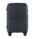 Валіза Wings DQZ-02 середня M чорна картинка, зображення, фото
