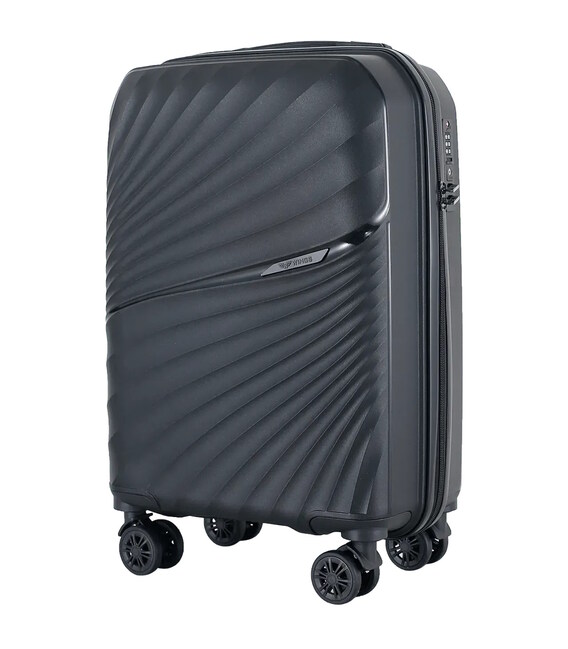 Чемодан Wings DQZ-02 маленький S черный фото, картинка, изображение