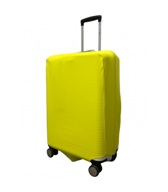 Чехол для чемодана 4828 цвет желтый размер большой L фото, картинка, изображение